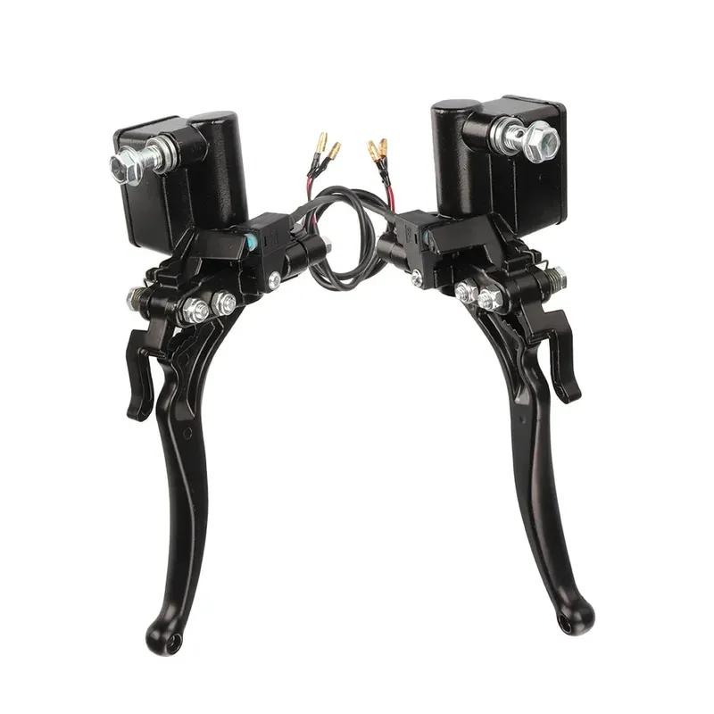 22mm 7/8 Inch Universal Motorcycle Accessories Hydraulic Brake Brake Pump Front and Rear Disc Brake Handbrake Electric Tricycle