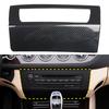 For BMW Z4 E89 2009-2016 Carbon Black Interior Dashboard Console Air Conditioner Switch Panel Decor Trim Car Accessories 1pcs