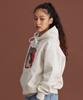 Dice Girl Hoodie Oatmeal
