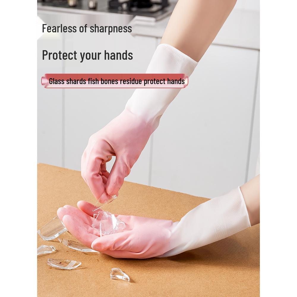 Colorful Latex Housework & Dishwashing Gloves for Household Cleaning
