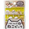 Torne Neko Pick 6 Pieces Cute Cat Design Picks Bento P-3637