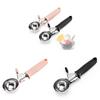 Stainless Steel Ice Cream Scoop With Logo For Home And Commercial Use