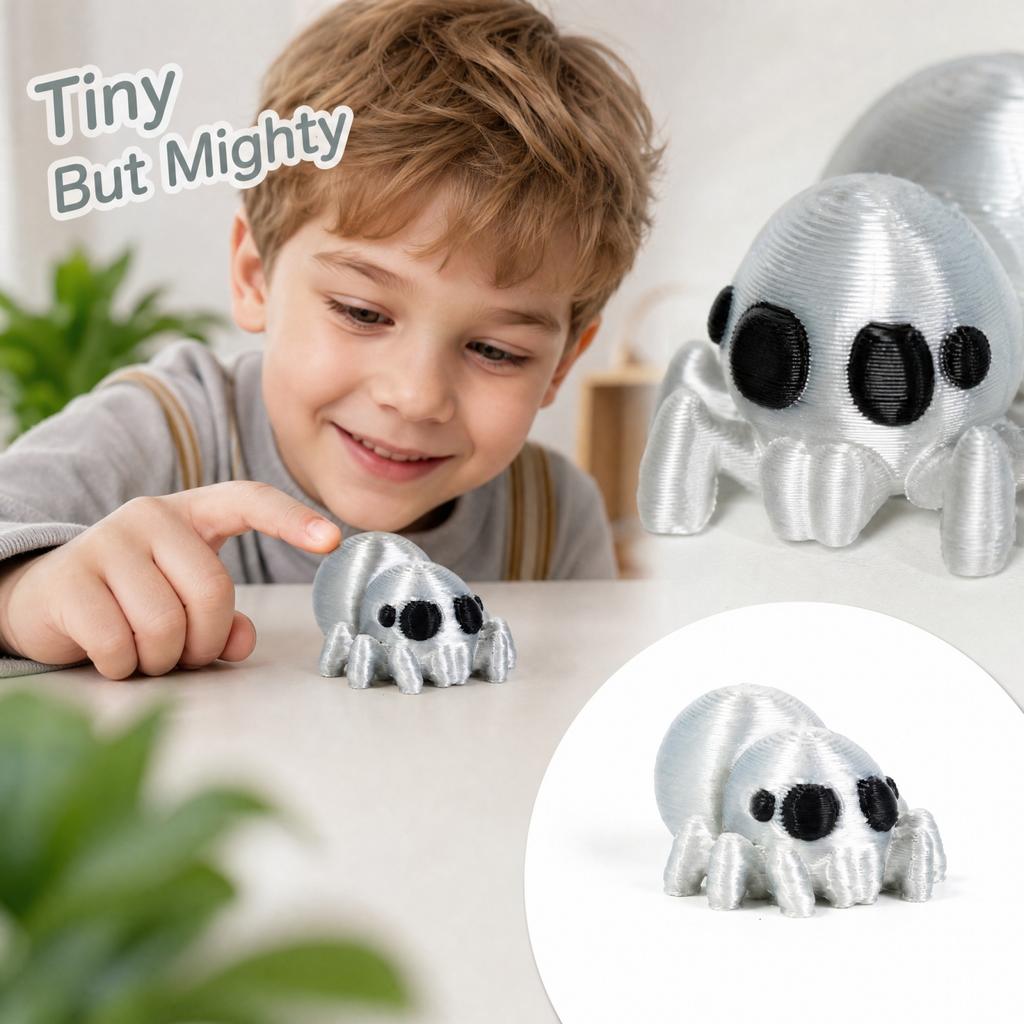 3D Printed Articulated Toy Poseable Figurine for Kids