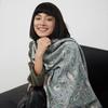 Ethnic Style Jacquard Cashew Flower Travel Scarf Women'S Jacquard Fringed Scarf Thickened Extra Long Air Conditioner Shawl
