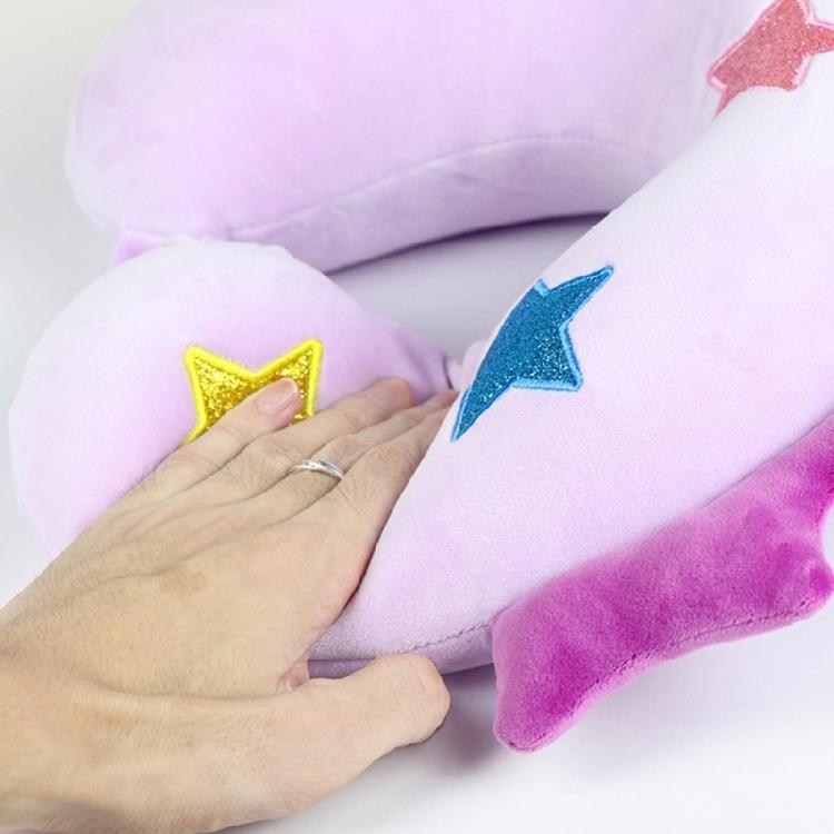 Weiches und bequemes Nackenstützkissen mit Tiermotiv für Kinder und Erwachsene auf Reisen