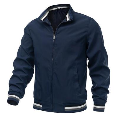 Jackets for Men Spring Fahsion Outwears Solid Color Casual Ropa Hombre Coats Racing Windbreaker Men's Jacket