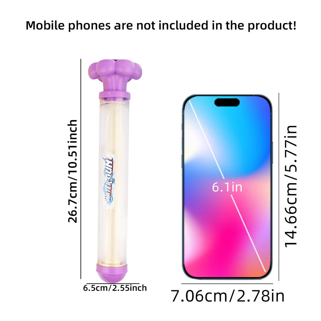 Fireworks Pulling Water Gun, Multi Hole Water Outlet, Creative Atmosphere Surprise Prop, Fireworks Water Gun Play Toy