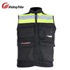 Men's Motorcycle Reflective Vest Motocross High Visibility Jackets Waistcoat Motorbike Racing Non-sleeve Touring Clothes