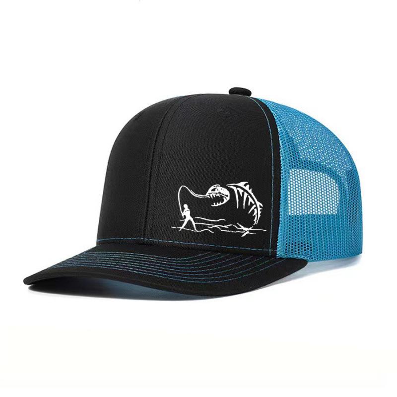 Baseball Geventileerd Ademend Luchtgaas Bedrukt Zomer Visserijpet Trucker Gebogen Micro Richardson Modieus Trendy Nieuw Merk Laatste Fris 1 Stuks Petten