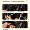 Pantaloni Pigri Cordino in Vita Fibbia di Regolazione Stringimento Pantaloni Sportivi Elastico Clip Cintura Circolare Gadget Chiusura Vita con Coulisse