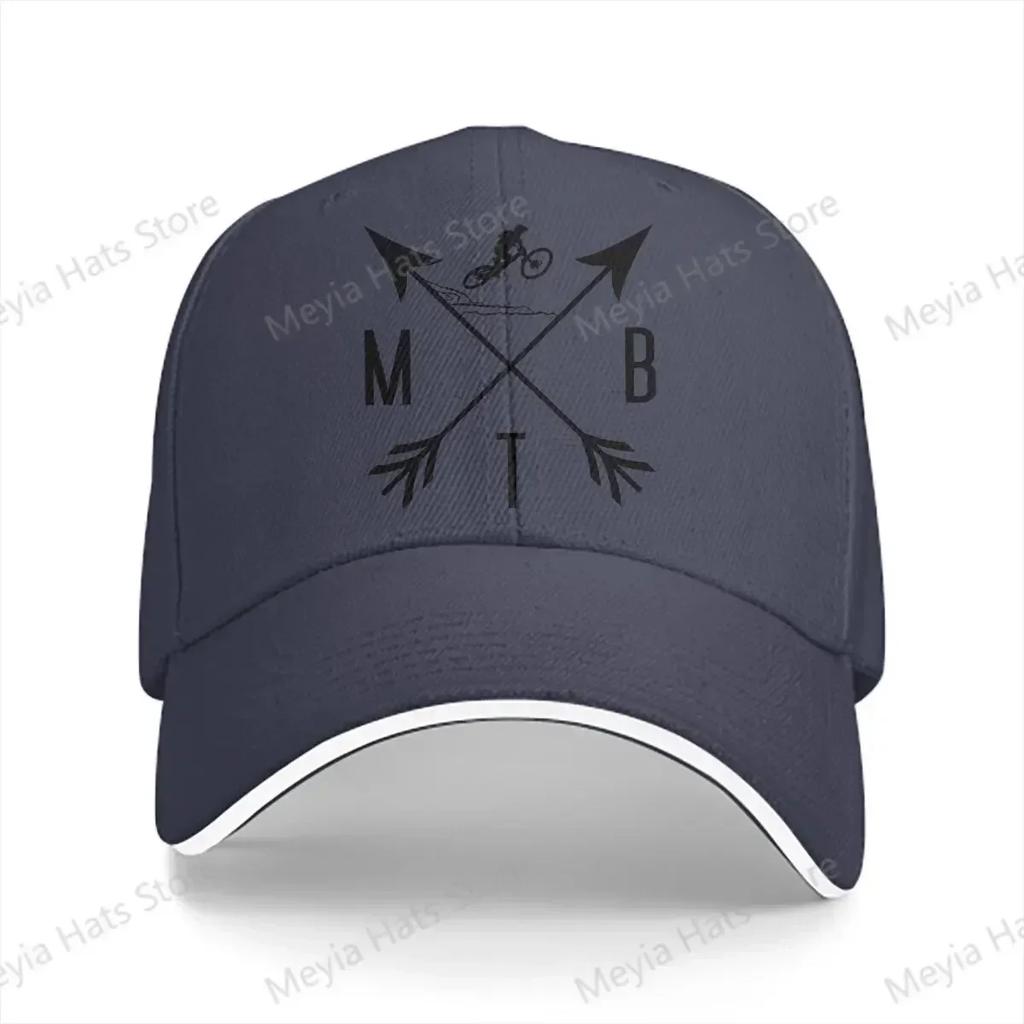 Downhill Unisex Baseball Caps Peaked Cap Sun Shade Outdoor Hat Mtb Mountain Bike Cycling