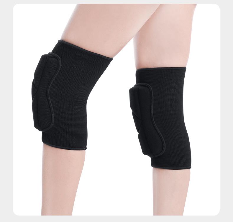 Unisex Fitness Anti-Collision Knee Pads for Yoga, Running, Badminton, Mountain Climbing, and Warm Leg Protection.