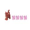 Città Animale Zoo Fattoria MOC Mattoncini Porco Pollo Pecora Coccodrilli Panda Delfino Elefante Gorilla Frutta Aquila Mattoncini Giocattoli A012