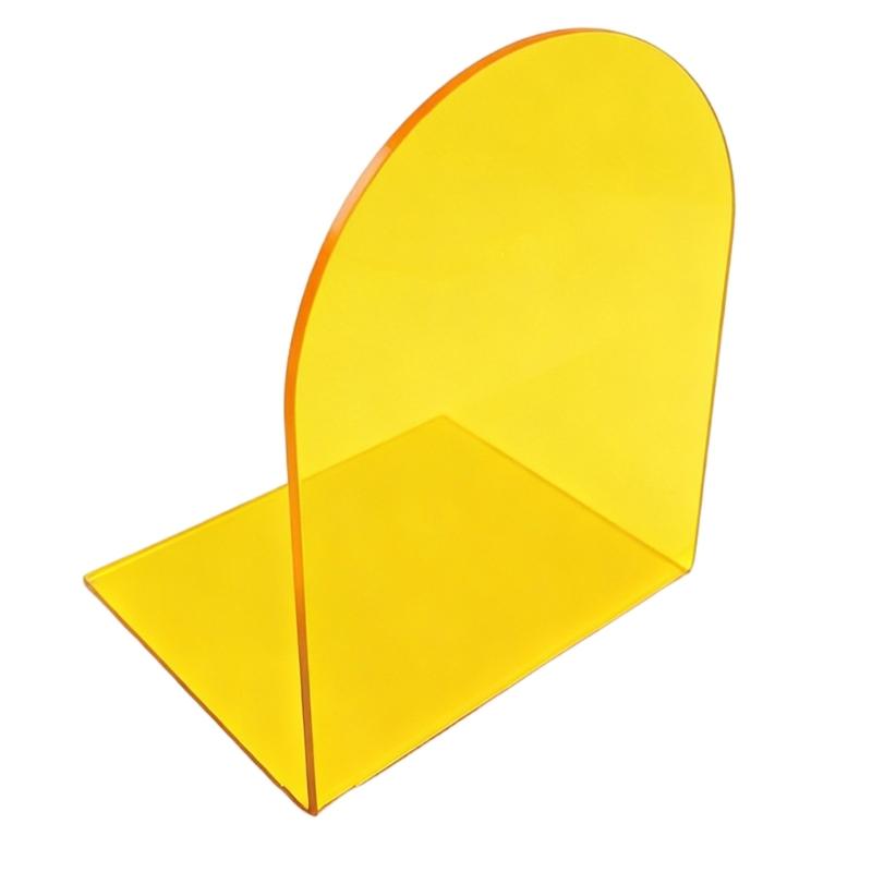 Acrylic Books Stand, Elegant Design Bookends Bookshelfs Books Holders Table Picture Album Holders for Displaying Books