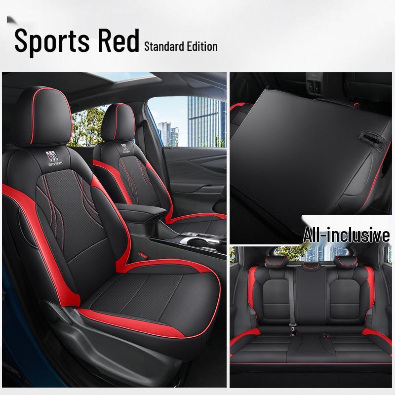 2024 Universal Full Leather Car Seat Cushion for Buick - Four-Season Use