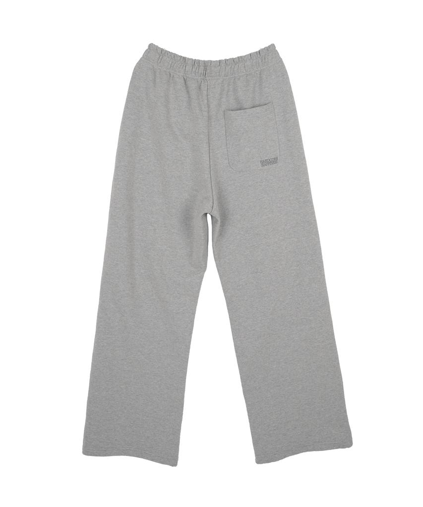 HARDCORE HAPPINESS Two-Way Jogger Sweatpants_Melange Gray