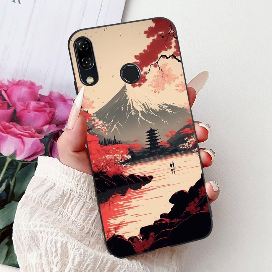 Dragon Koi Fish Landscape Phone Case For ASUS ZE620KL ZE520KL ZS590KS ZB601KL ZB602KL Cover Soft TPU Cartoon Capa ZENFONE 8 5 3