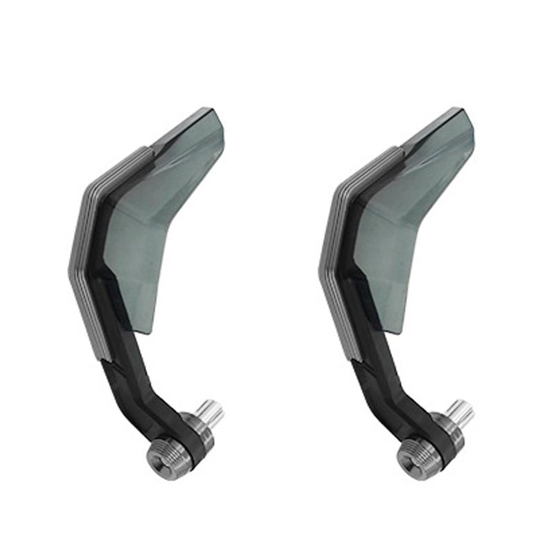 Windproof Universal 7/8" Handlebar Protectors for Motorcycle Scooter Mountain E-Bike Brake Lever Guard with Aluminum Stiffener