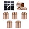 Tinplate Teas Canister With Duals Protections Lid Large Capacity Countertop Storage Solution Kitchen Accessories