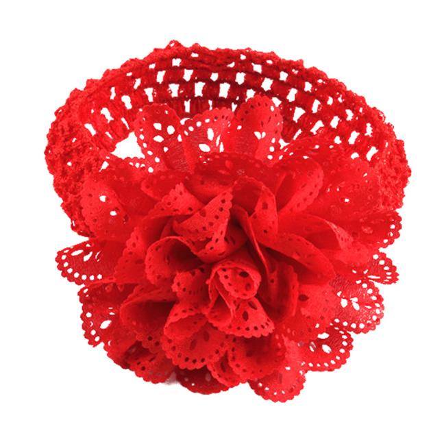 Baby Kids Girls Lace Flower Hairband Headband Dress Up Head band