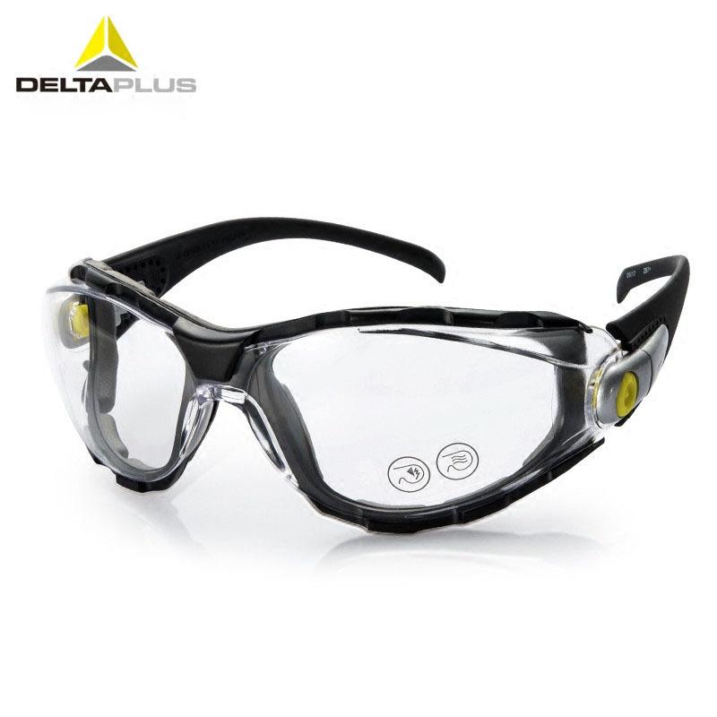 Deltaplus safety goggles wind-proof, sand-proof, dust-proof, labor protection glasses, splash-proof, industrial working goggles