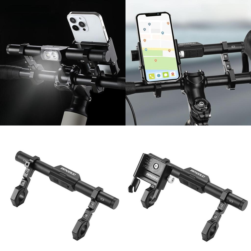 Aluminum Alloy Bike Light And Speedometer Mount Extension For Mountain Cycling Accessories