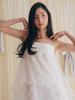 Ganiesong Bridal Wave To Moon Dress_White