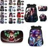 Large Capacity Demon Slayer Kimetsu No Yaiba Backpack With Durable Material And Stylish Design