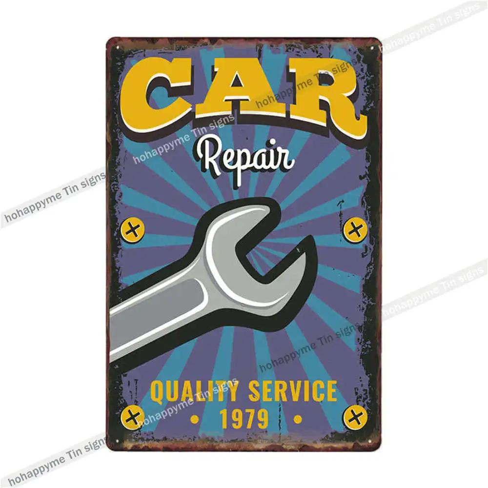 CAR WASH Metal Plaque Signs Vintage Decoration for 4S Shop Gas Station Club Garage Poster Plate Tin Painting Home Decor 20x30cm
