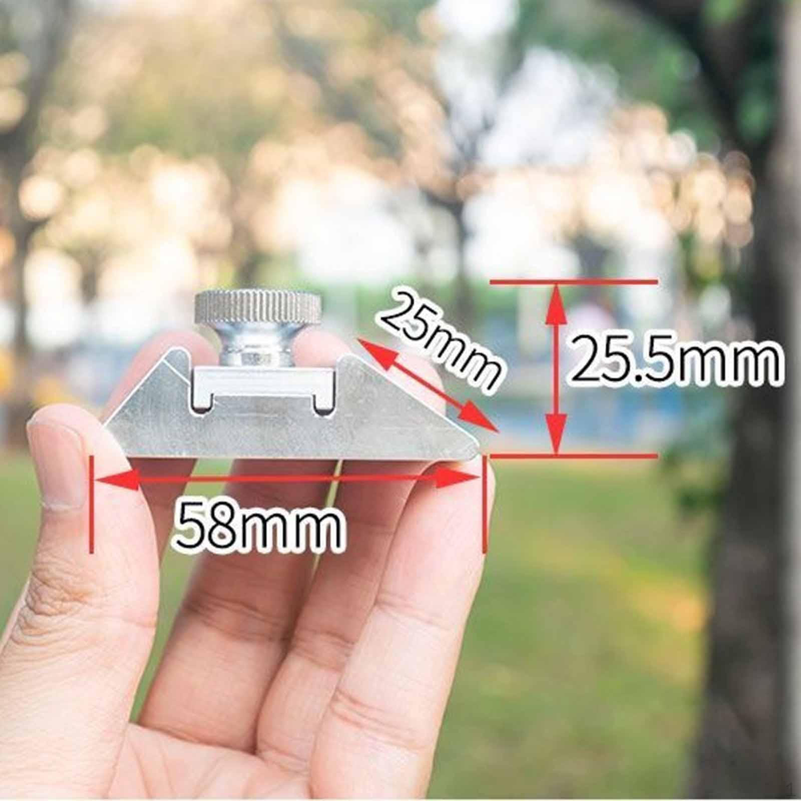 

Aluminum Alloy Sandpaper Clip for Polishing Glass Metal Wood Furniture 38x26mm