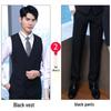 Unisex Professional Vest for Flight Attendants and Hotel Receptionists - Summer Work Uniform