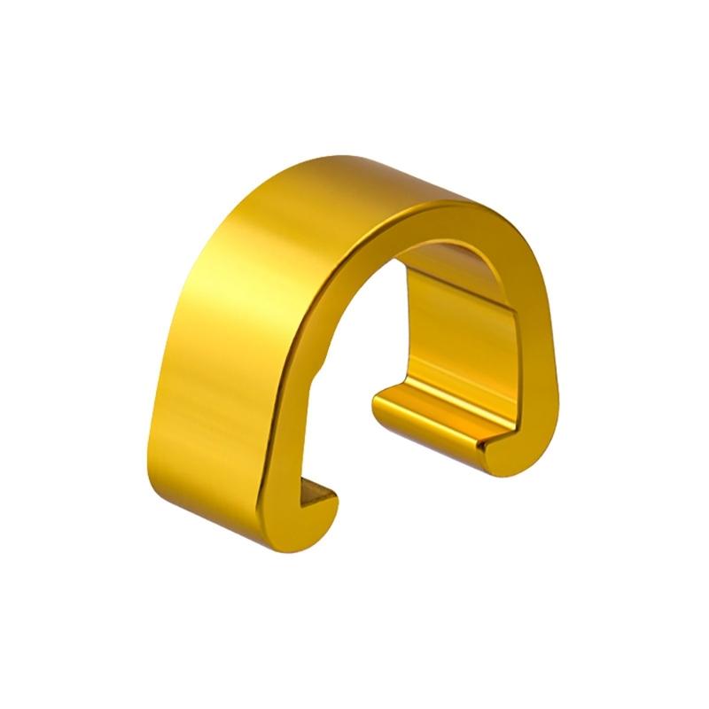 10 szt. Klips do prowadzenia linki hamulcowej roweru ze stopu aluminium C-clip prowadzący linkę hamulcową Klamra prowadząca do roweru górskiego, roweru szosowego