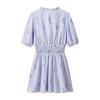 European and American Style, New Women's Clothing, Foreign Style, Fashionable, Embroidered Printed Dress 3564-086