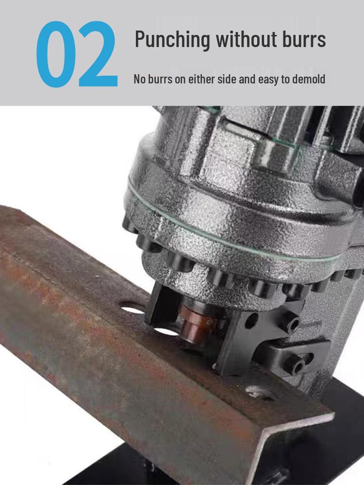 Handheld Electric Hydraulic Punching Machine for Angle and Channel Steel, Stainless Steel, and Photovoltaic Drilling