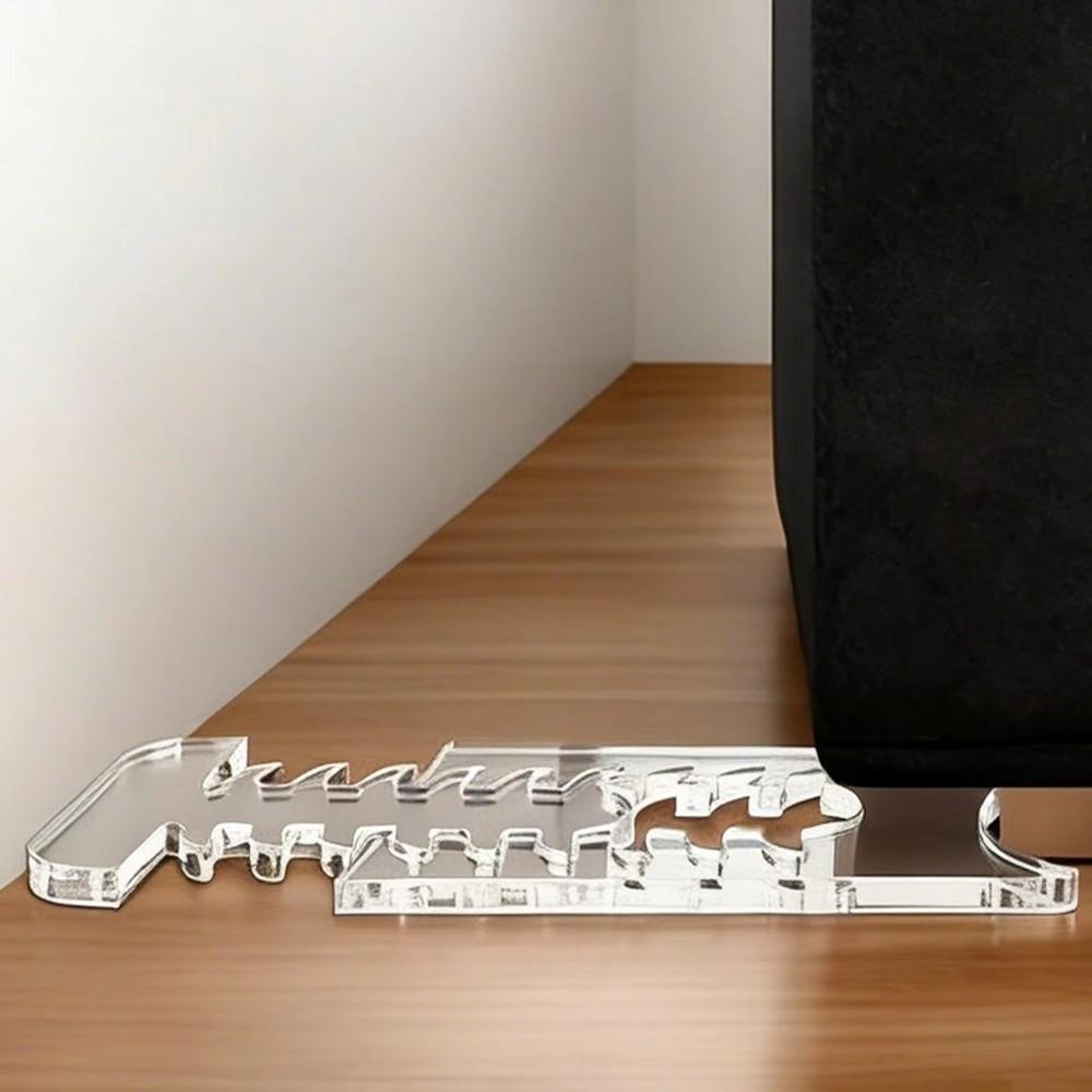 Acrylic Wall Spacers Couch Anti-slip Headboard Stoppers Furniture Protective Mats