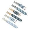 14mm Lily2 Strap for Garmin Lily 2 Smartwatch Fashion Star Nylon Quick Release Watch Strap Women Watch Denim Canvas Wristband