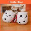 Tea Milk Cup Plush Keychain Cute Bag Pendant Cartoon Doll Kids Gift Birthday