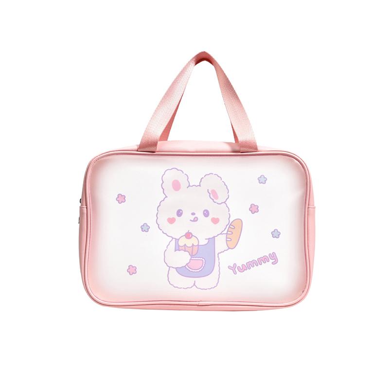 Transparent Necessary Cosmetic Bag Transparent Travel Organizer Fashion Small Medium Large Toiletry Bags Makeup Pouch Storage