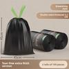 Household Heavy Duty Drawstring Trash Bags With Handles For Kitchen And Home Use