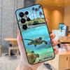 Cute Cartoon Turtles Phone Case For Samsung Galaxy S25 S24 S22 S21 S20 S23 Ultra S9 S10 Plus S25 FE Back Cover