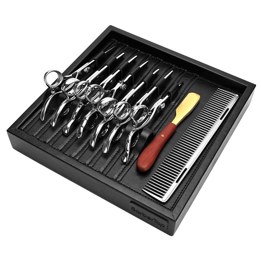 Professional Barber Hair Clipper Tray Holder Barber Storage Rack Beauty Stylist Tool Box  Home