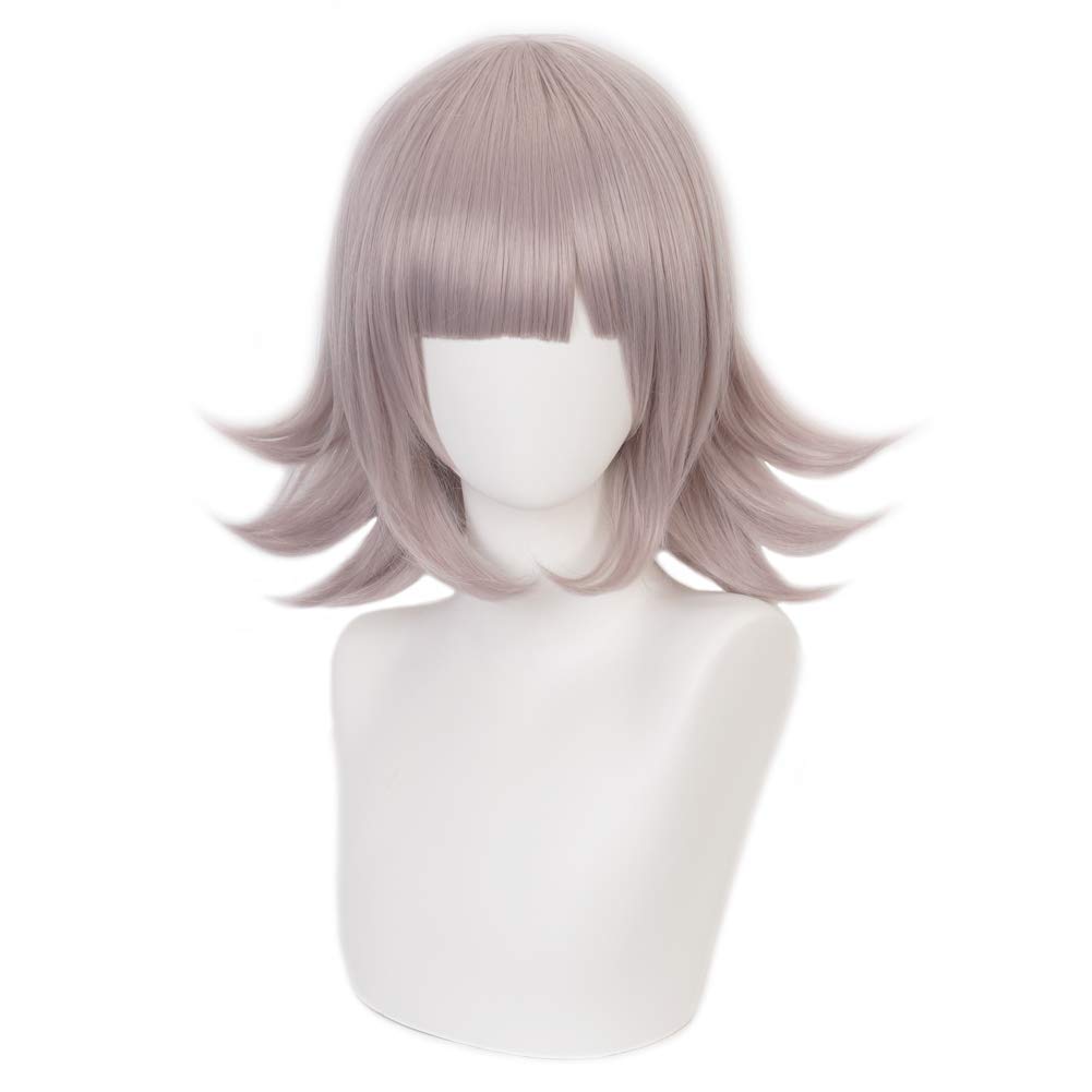 Short Gray Wig for Perfect for and Other Includes a Wig Heat-resistant, Cosplay, Halloween, Christmas, Events. Net.