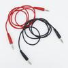 0.5m 1m Dual 4mm Banana Plug to banana Plug Stackable Multimeter Test Leads Multimeter Cables Electrical Red/Black 1000V 10A 15A