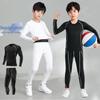 Kids' Quick-Dry Sports Suits: Boys' Long-Sleeve Tights for Basketball & Football