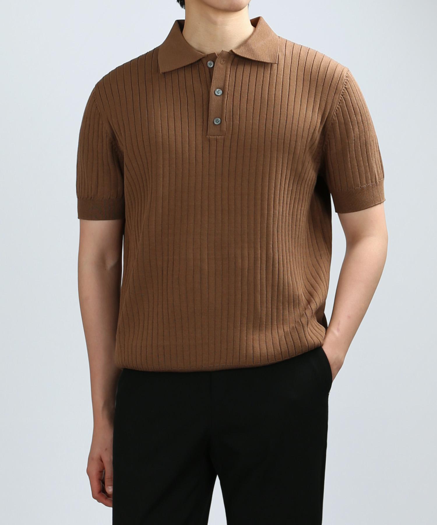 Johnny West Velly Color Knit (Brown) 48(95)