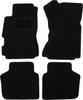 Black Velour Floor Mats For: Daewoo Arcadia Sedan (1991-1996)