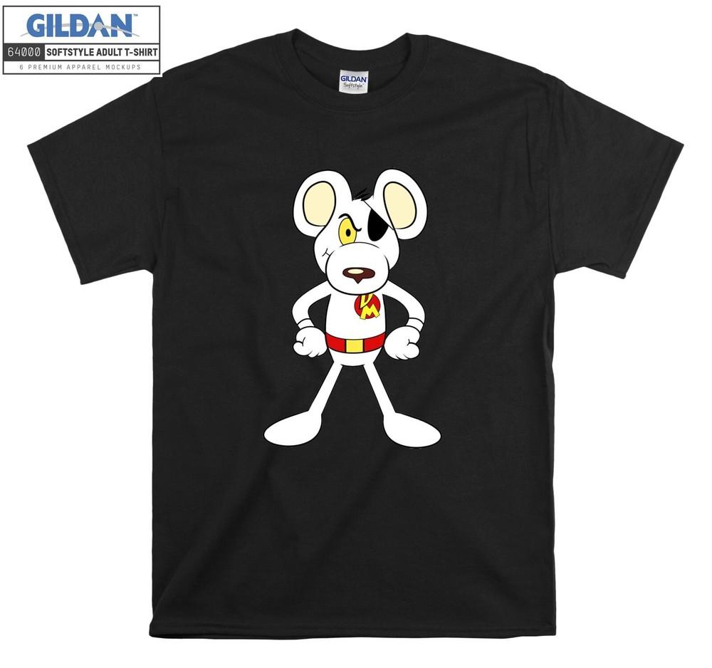 

Danger Mouse Penfold British Cartoon T-shirt T shirt Men Women Unisex Tshirt 734 2XL