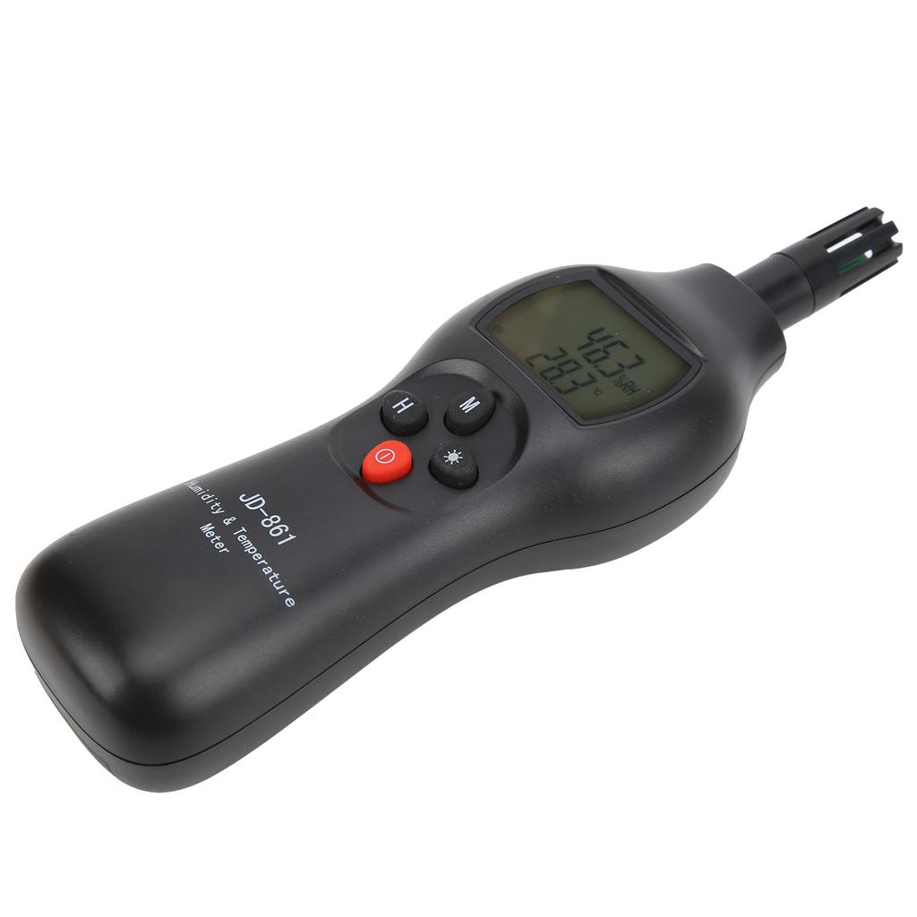 JD‑861 Temperature and Humidity Meter Portable Digital Display Multifunctional Measuring Tool