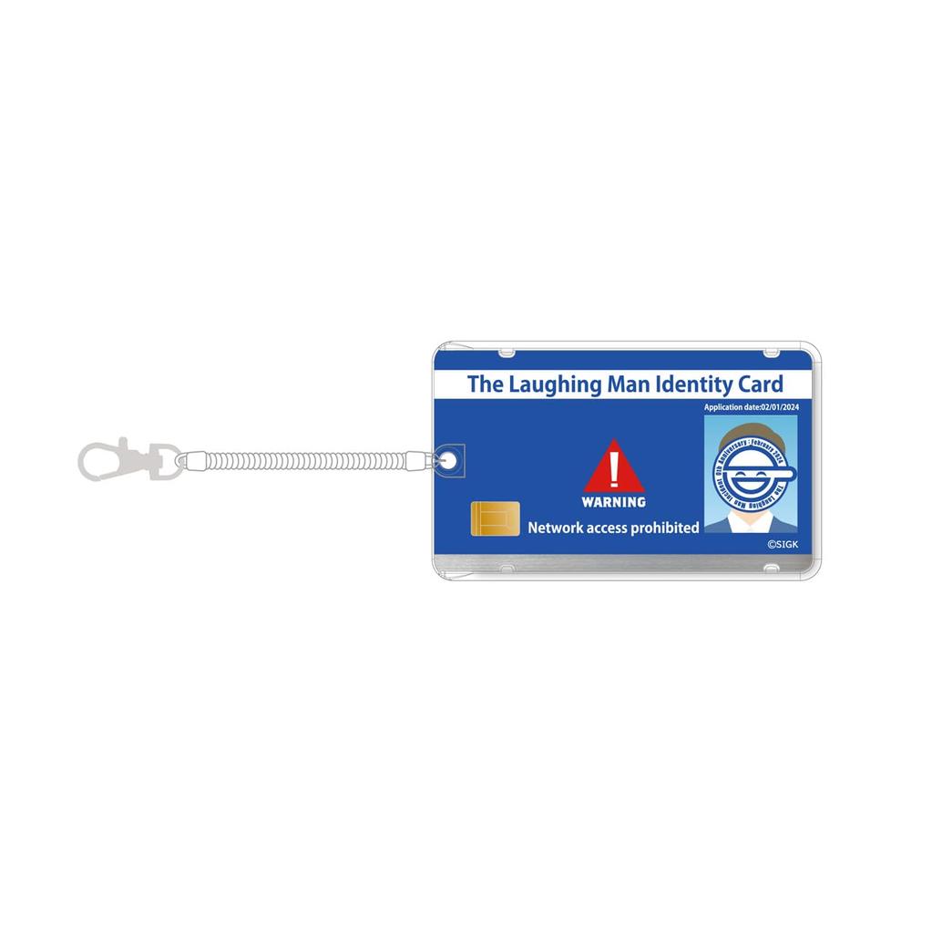 Ghost in the Shell S.A.C. Series Acrylic Pass Case Laughing Man