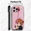 CardCaptor Sakura Anime Soft Phone Case for iPhone 16 16E 17 Air 15 Pro Max 14 Plus 13 Mini 11 12 7 Black Cover Back Shell